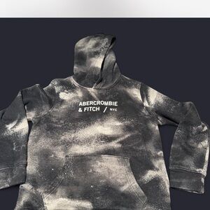 Abercrombie & Fitch Kids Black and Gray fleece sweatshirt